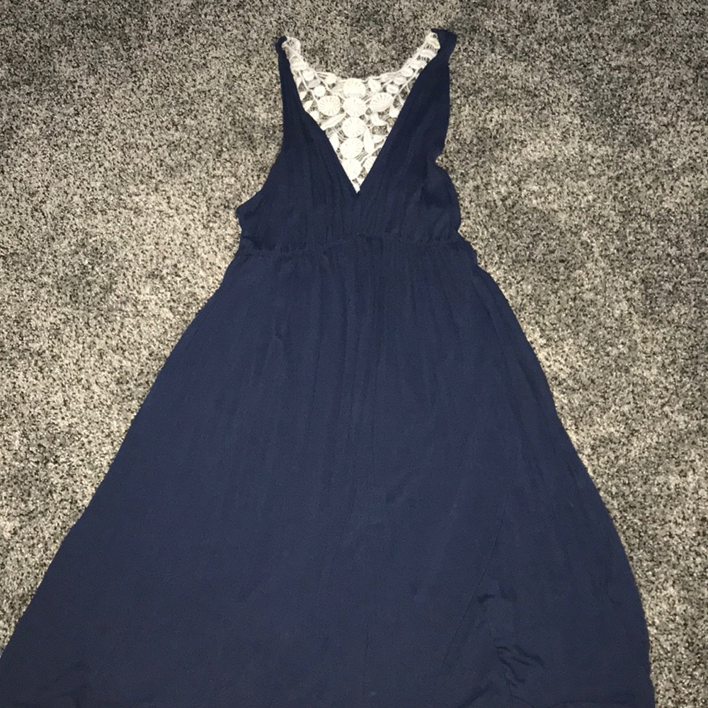 Navy blue dress